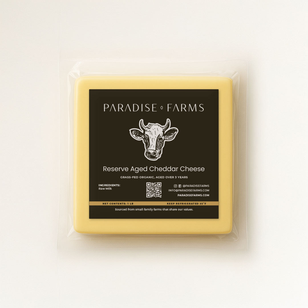 WS Reserve Aged Cheddar Cheese (8oz)