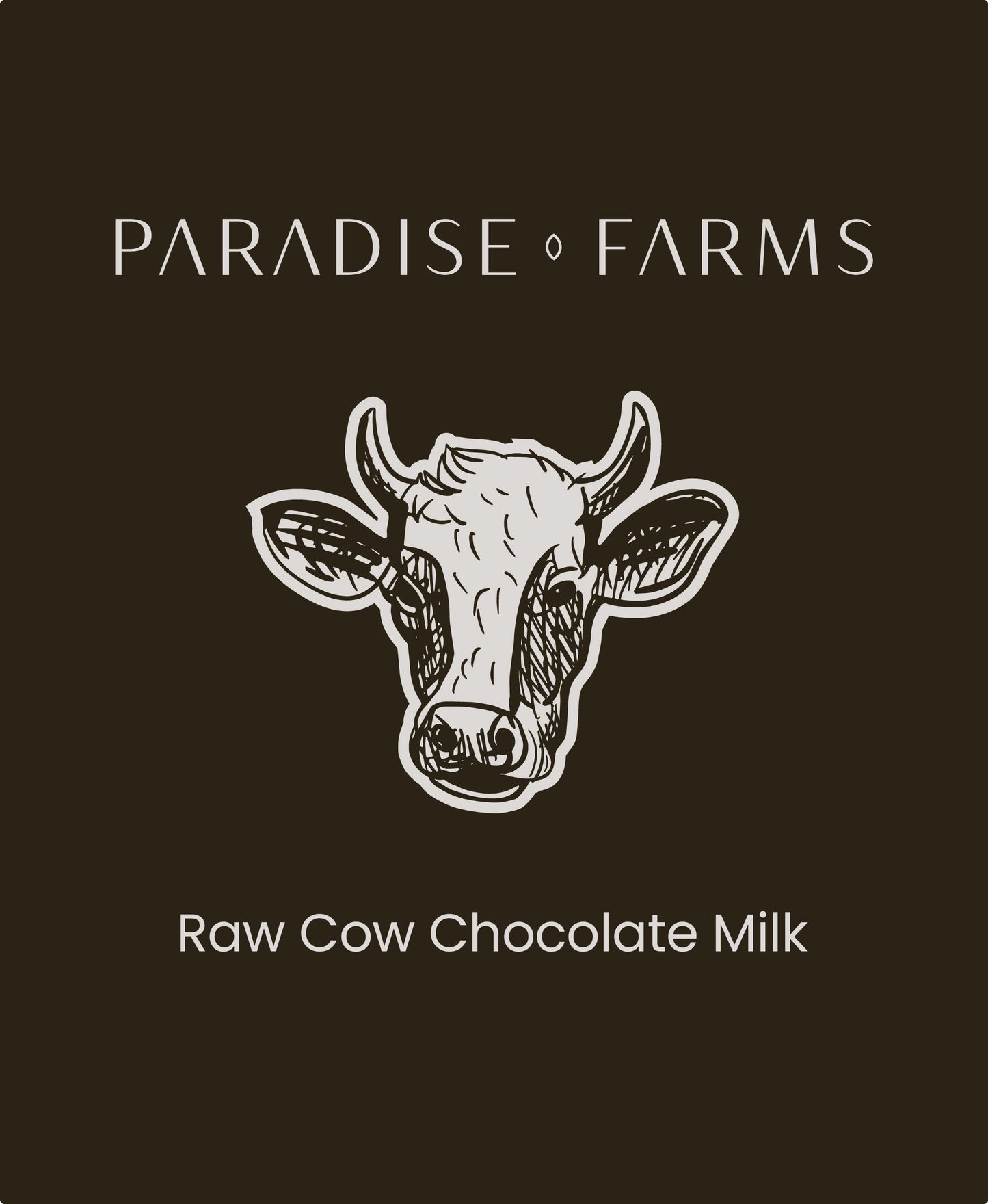 WS Raw Cow Chocolate Milk (1/2 gal)