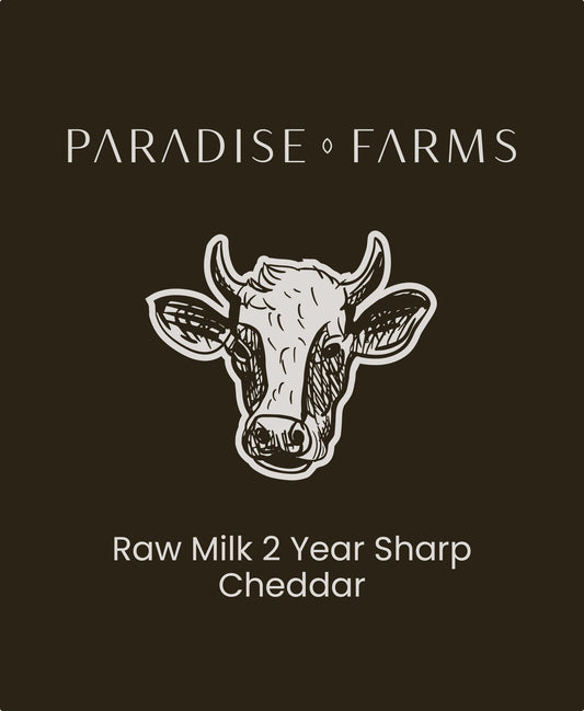 WS Raw Milk 2 Year Sharp Cheddar 6 oz