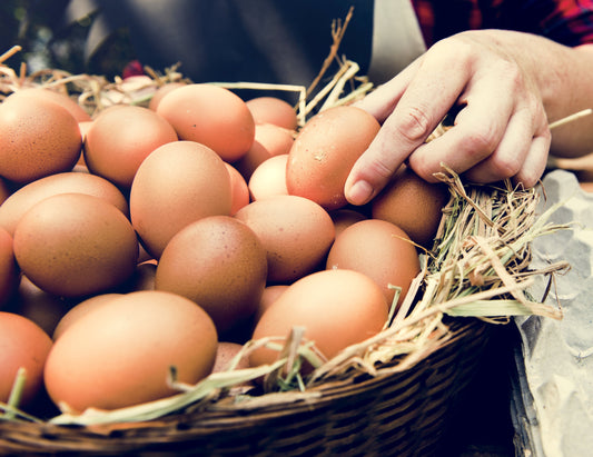 WS Farm Fresh Basket Bulk Eggs (30 ct)